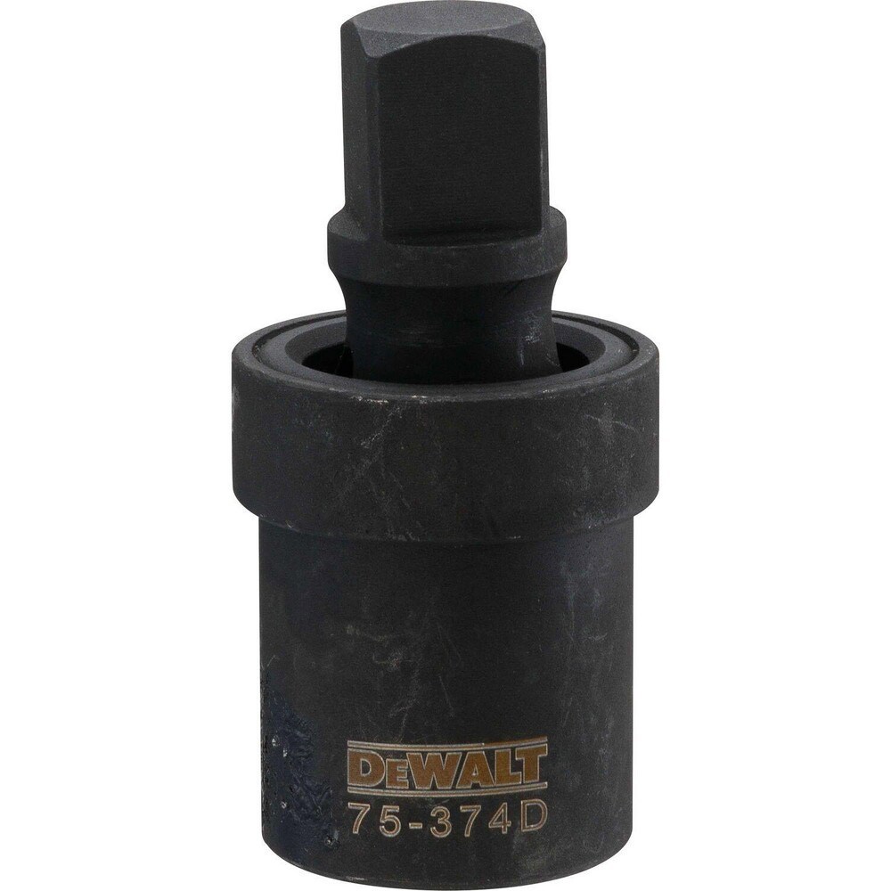 Socket Adapters & Universal Joints; Joint Type: Impact Universal ; Male Size: 3/4 ; Female Size: 3/4 ; Maximum Operating Angle: 35 ; Overall Length (Inch): 3-1/2 ; Finish: Chrome