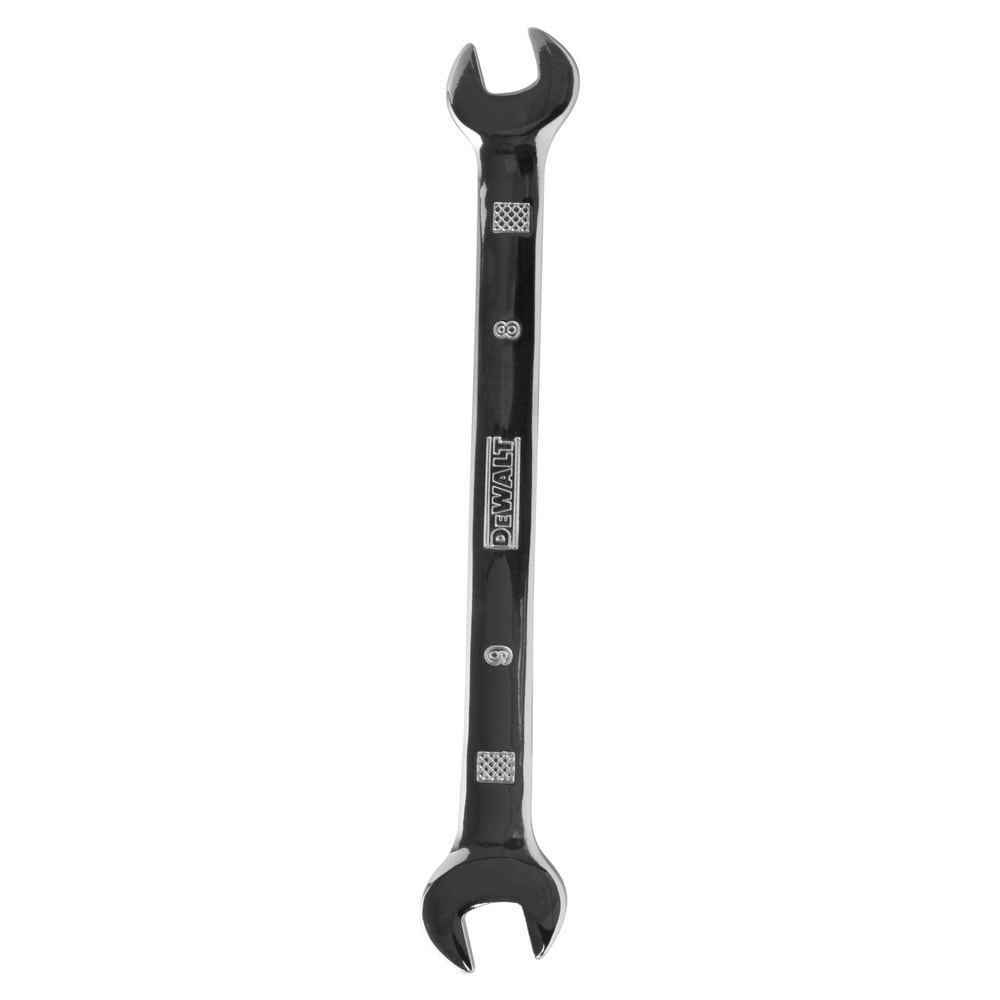 Open End Wrenches; Wrench Type: Open End ; Head Type: Straight ; Wrench Size: 8 x 9 mm ; Material: Steel ; Finish: Chrome ; Head Angle: 15