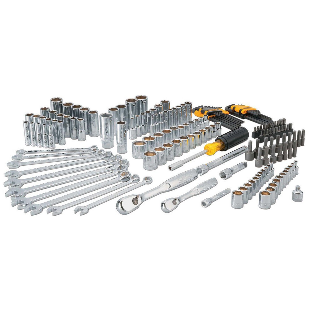 Combination Hand Tool Sets; Set Type: Mechanic's Tool Set ; Number Of Pieces: 172 ; Measurement Type: Inch & Metric ; Container Type: Case