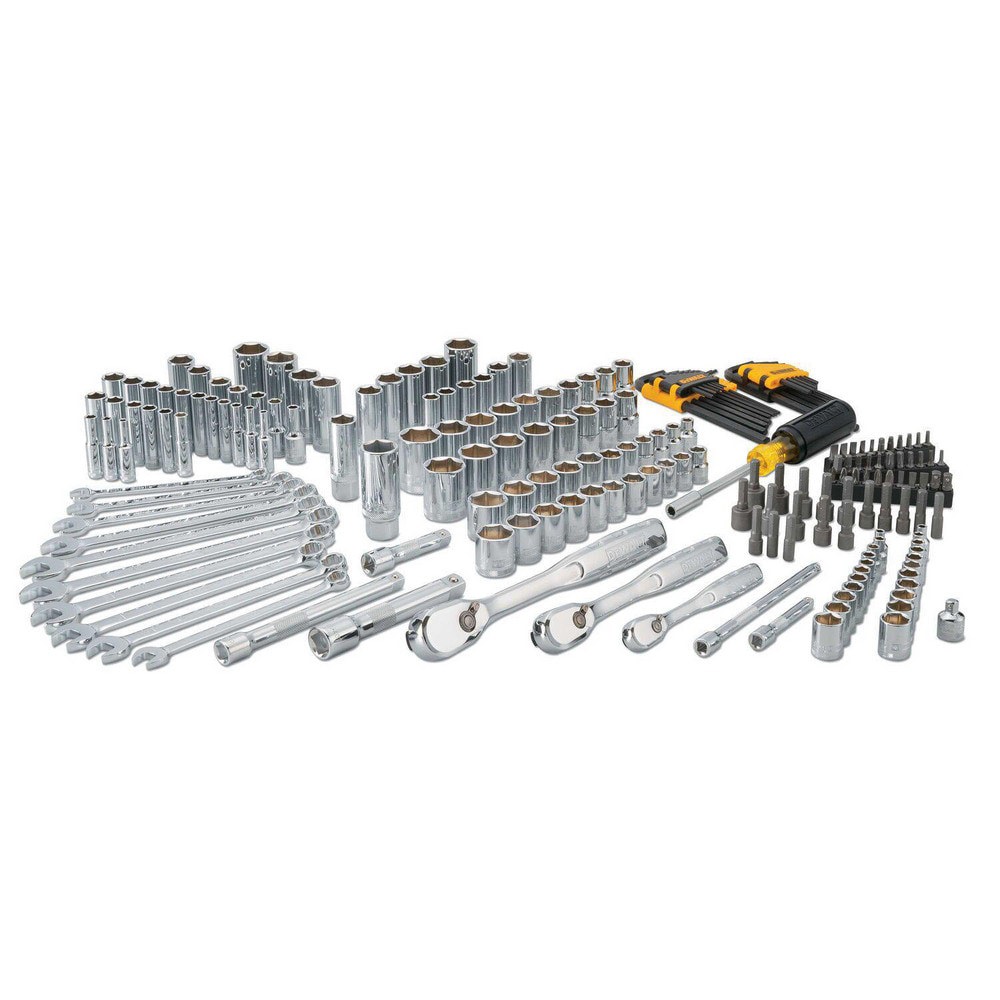 Combination Hand Tool Sets; Set Type: Mechanic's Tool Set ; Number Of Pieces: 205 ; Measurement Type: Inch & Metric ; Container Type: Case