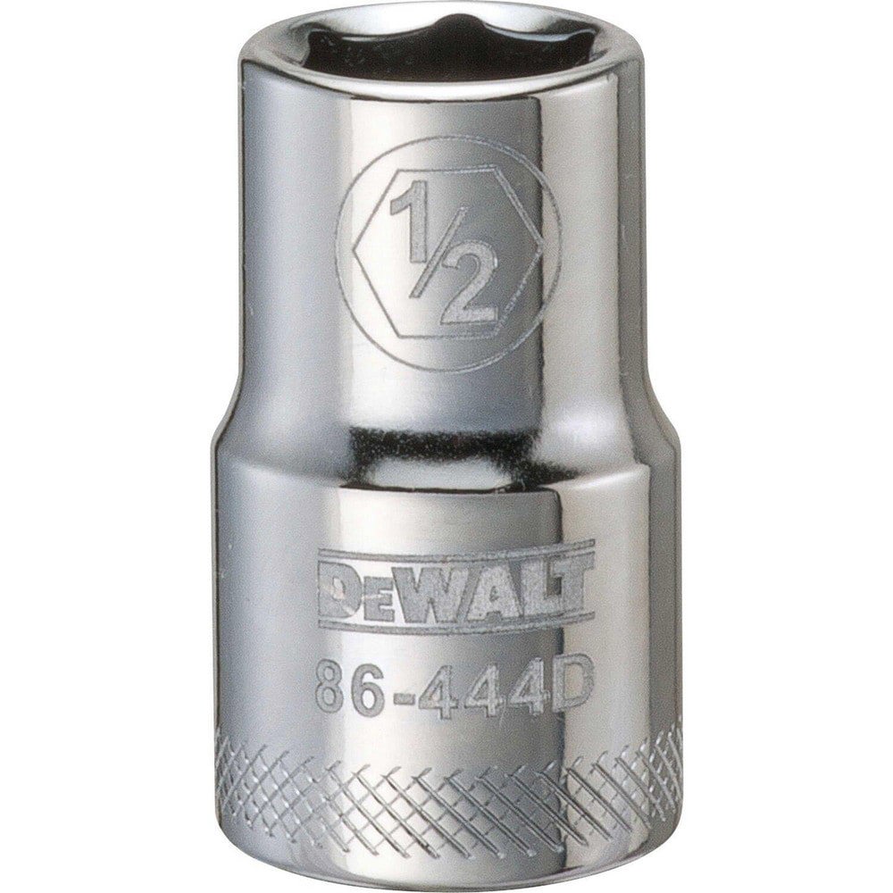 Hand Sockets; Socket Type: Standard ; Socket Size (Inch): 1/2 ; Drive Size: 1/2 ; Drive Style: Hex ; Number Of Points: 6 ; Overall Length (Inch): 1-1/2