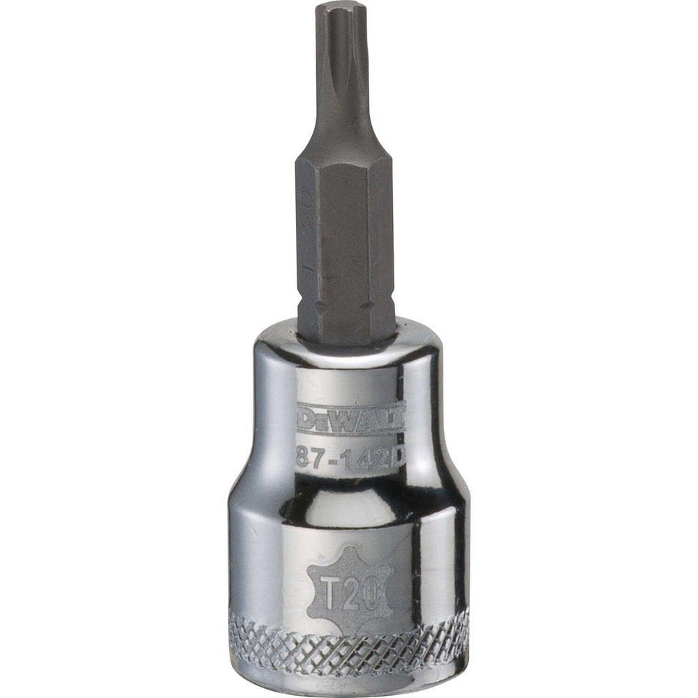 Hand Hex & Torx Bit Sockets; Socket Type: Torx Bit Socket ; Torx Size: T20 ; Bit Length (Inch): 3 ; Insulated: No ; Overall Length (Decimal Inch): 1.1562 ; Non-sparking: No