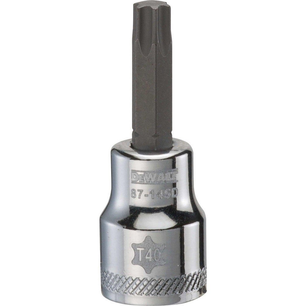 Hand Hex & Torx Bit Sockets; Socket Type: Torx Bit Socket ; Torx Size: T40 ; Bit Length (Inch): 3 ; Insulated: No ; Overall Length (Decimal Inch): 1.1562 ; Non-sparking: No