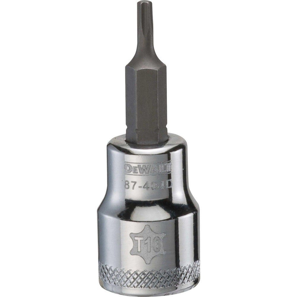 Hand Hex & Torx Bit Sockets; Socket Type: Torx Bit Socket ; Torx Size: T10 ; Bit Length (Inch): 3 ; Insulated: No ; Overall Length (Decimal Inch): 1.1562 ; Non-sparking: No