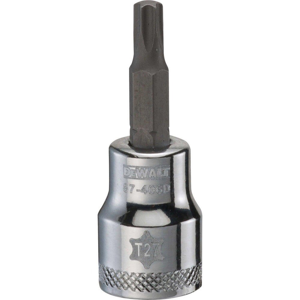 Hand Hex & Torx Bit Sockets; Socket Type: Torx Bit Socket ; Torx Size: T27 ; Bit Length (Inch): 3 ; Insulated: No ; Overall Length (Decimal Inch): 1.1562 ; Non-sparking: No