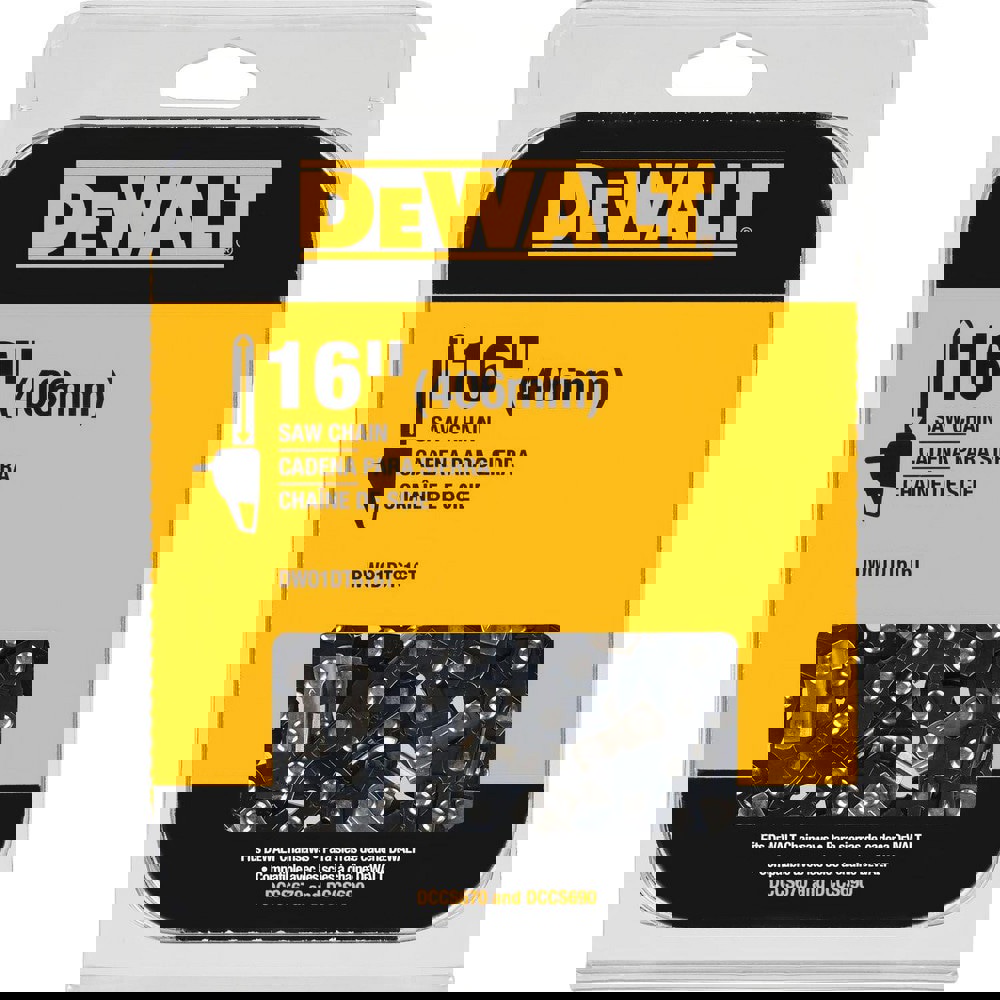 Power Lawn & Garden Equipment Accessories; Accessory Type: Chainsaw Chain ; Length (Inch): 16; 16 in ; UNSPSC Code: 27112800