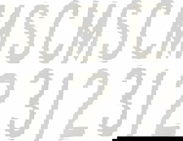 Number & Letter Label: 3