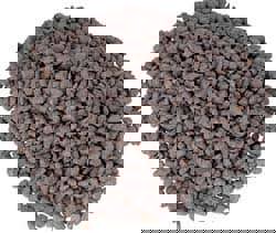 Irregular Tumbling Media: Nut Shell Carrier, Jeweler's Rouge Abrasive