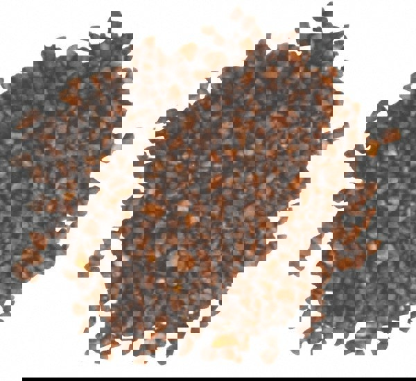 Irregular Tumbling Media: Nut Shell Carrier, Quartz Abrasive