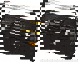 Metal, Resin & Plastic Tool Box: 4 Compartment