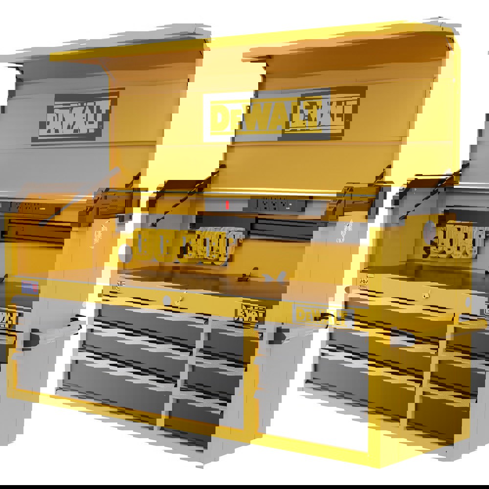 Bases & Risers & Add-Ons; Load Capacity (Lb.): 100.000 ; Load Capacity (Lb.): 100 ; For Use With: Dewalt Workshop Storage System ; Overall Height (Inch): 28 ; Material: Steel ; Color: Yellow