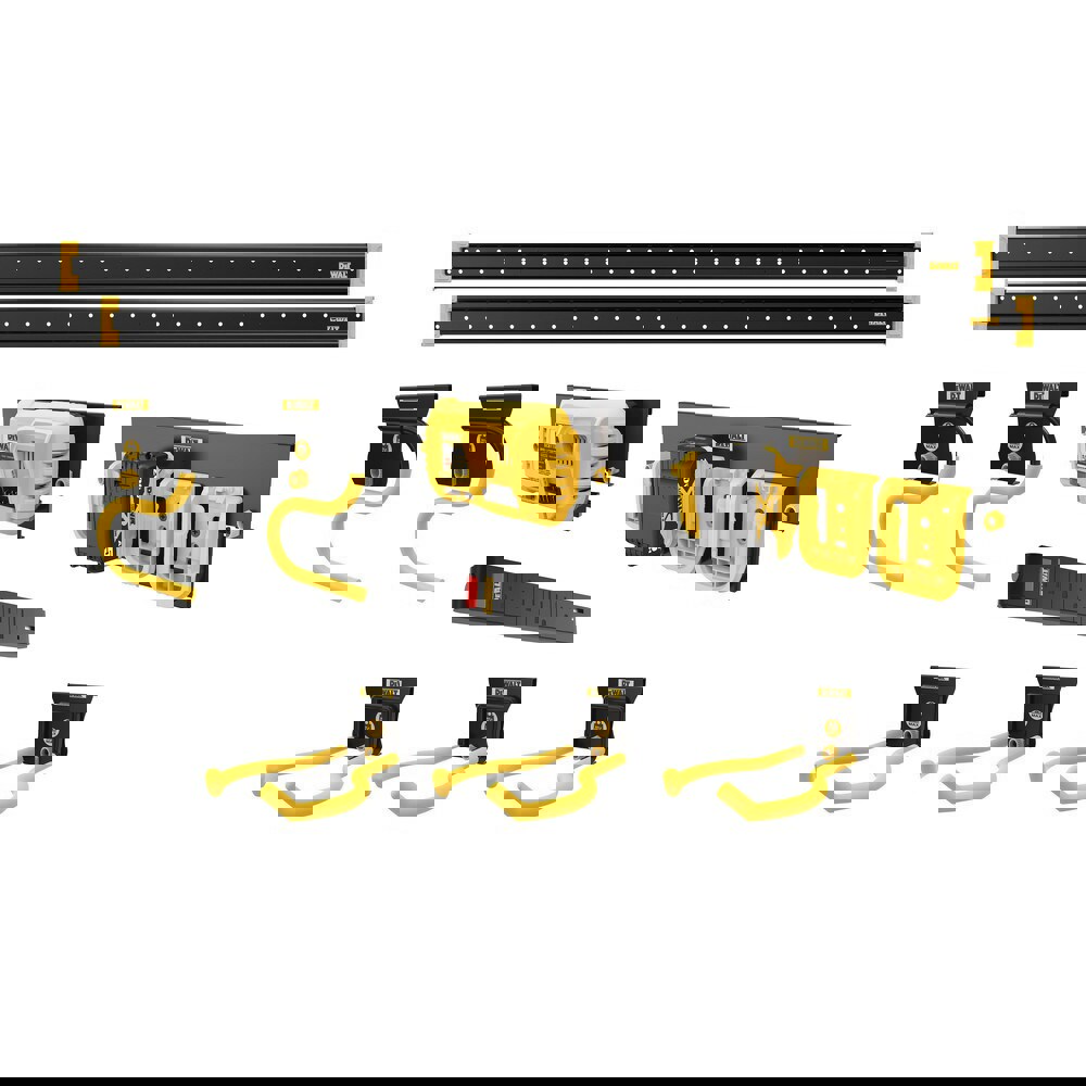 All-Purpose & Utility Hooks; Mount Type: Hook-On ; Material: Metal ; Maximum Load Capacity: 100.00lb ; Projection (Inch): 49 ; Finish: Plastic; Metallic ; Mounting Location: Wall