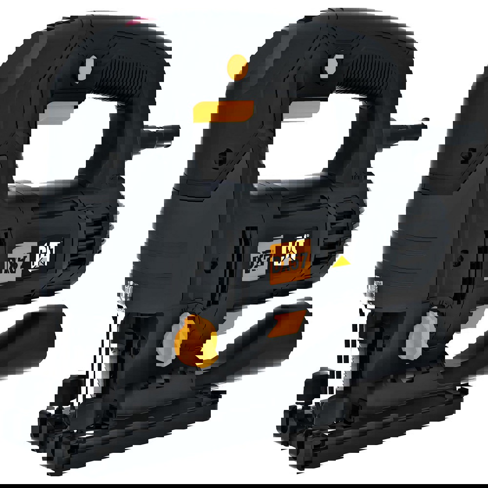 Electric Jigsaws; Strokes per Minute: 800; 3000 ; Stroke Length: 1.00 ; Maximum Cutting Angle: 45.00 ; Amperage: 7.0000 ; Voltage: 120.00 ; Cord Length: 10