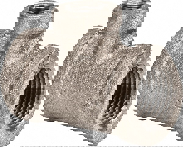 Black Reducer: 1/2 x 1/2 x 1/4