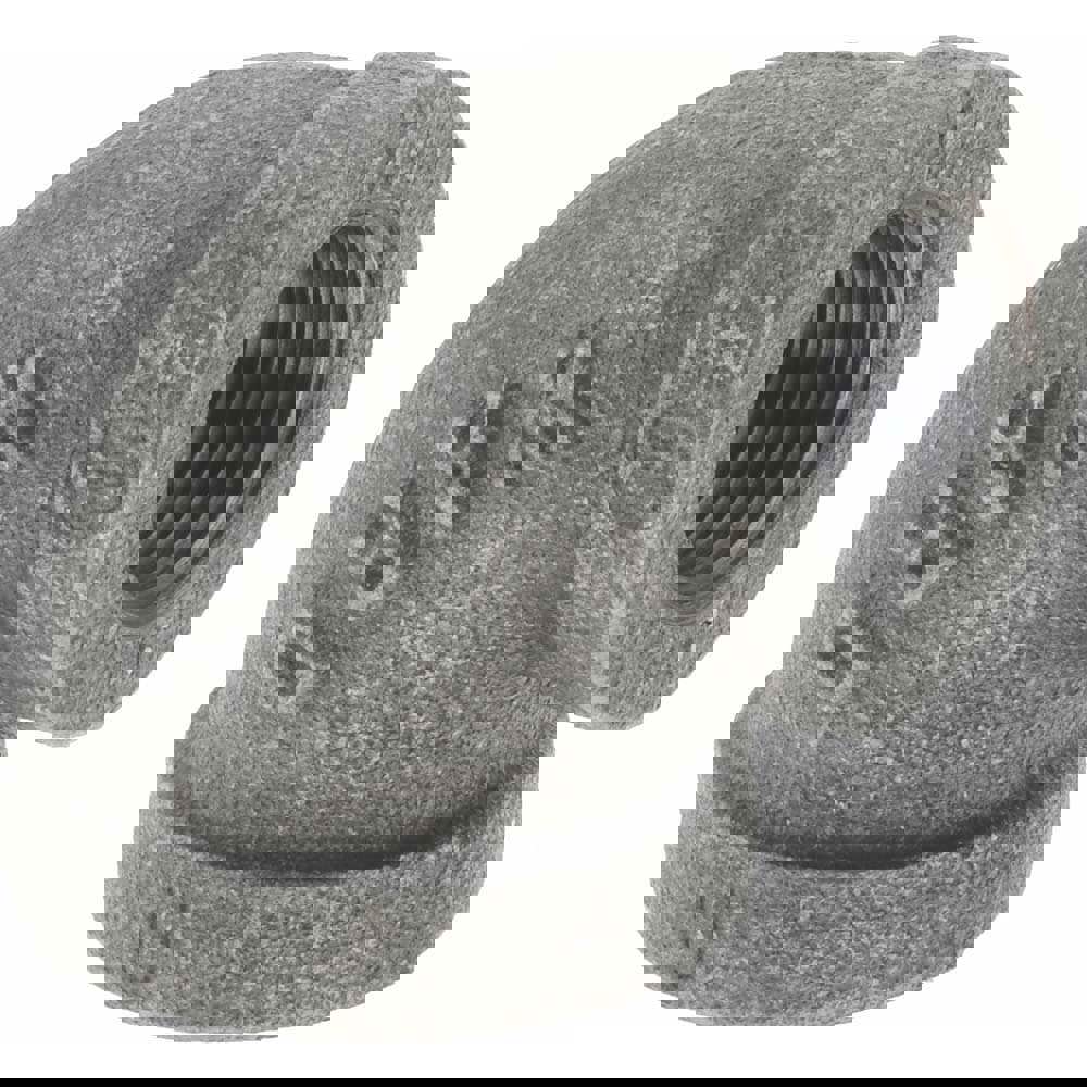 Black Reducing Elbow: 1/2 x 3/8