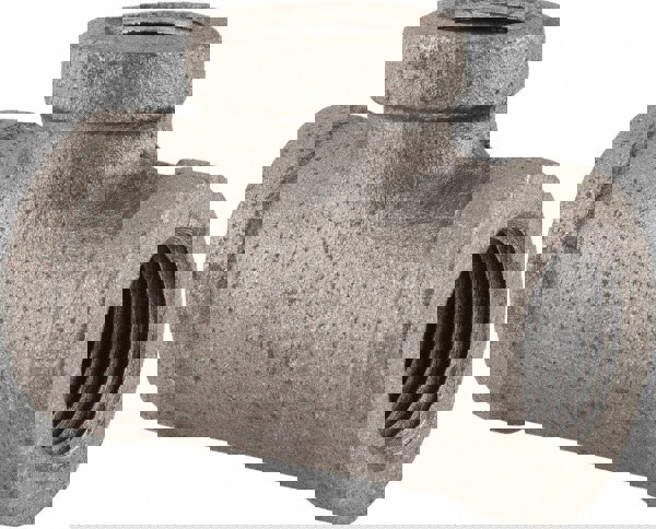 Black Reducer: 1/2 x 1/2 x 3/8