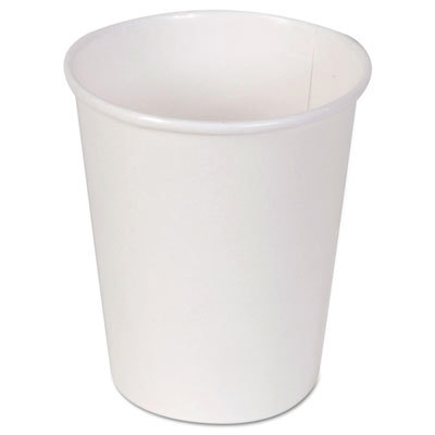 Paper & Plastic Cups, Plates, Bowls & Utensils; Cup Type: Hot ; Material: Polylined Paper ; Color: White ; Pattern: Solid ; For Beverage Type: Hot ; Microwave-safe: No