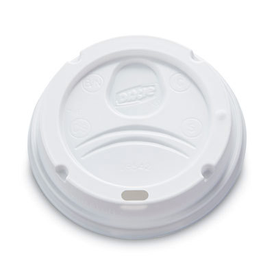 Cup Lid: Dome, White