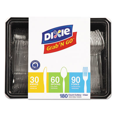 CUTLERY,KIT,PS,CLR,180/PK