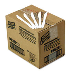 Pack of (1,000) Mediumweight Plastic Knives