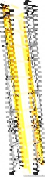 32' High, Type IA Rating, Fiberglass Extension Ladder