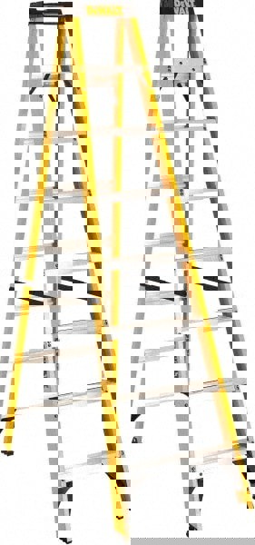 7-Step Fiberglass Step Ladder: Type I, 8' High