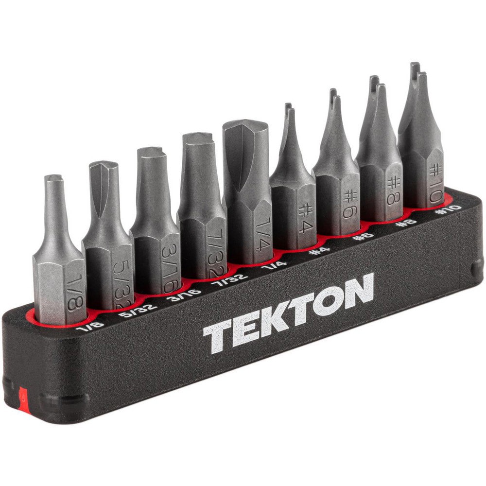 Screwdriver Bit Sets; Set Type: Clutch and Spanner ; Tip Type: Clutch; Spanner ; Container Type: Plastic Holder ; Point Type: Spanner ; Drive Size: 0.25 ; Insulated: No