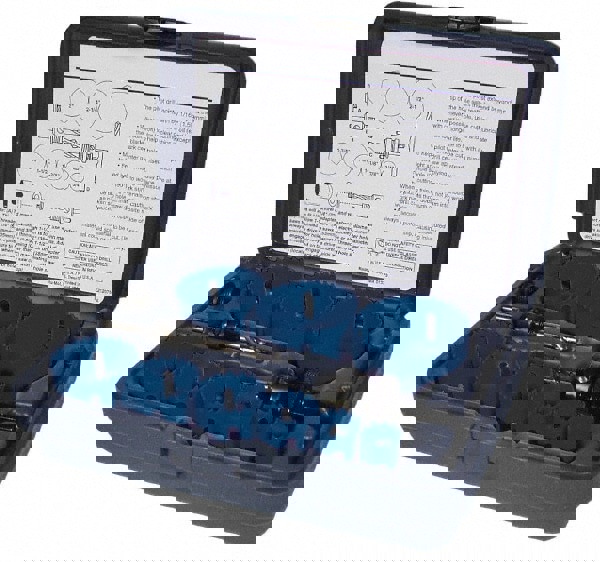 Journeyman Hole Saw Kit: 13 Pc, 3/4 to 2-1/2