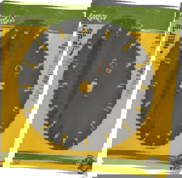 Wet & Dry Cut Saw Blade: 7