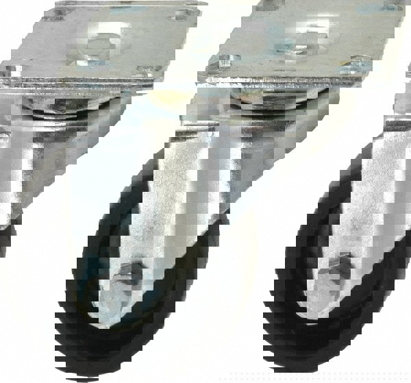 Swivel Top Plate Caster: Polyolefin, 3