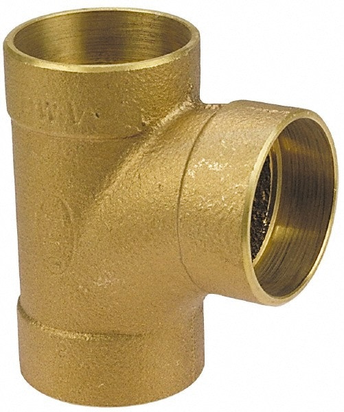 Drain, Waste & Vent Tee: 3 x 3 x 1-1/2