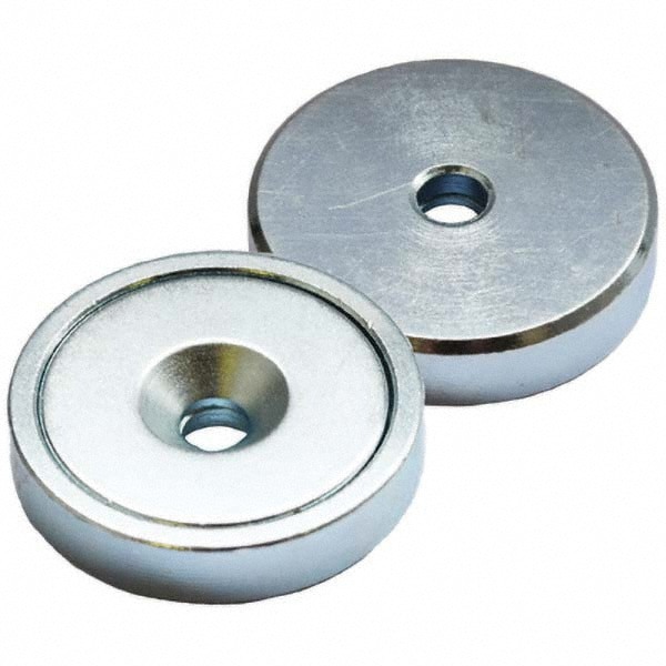 Rare Earth Pot Magnets; Rare Earth Metal Type: Neodymium; Rare-Earth ; Diameter (Inch): 1.6094in; 1.6094 ; Average Pull Force: 110.2lb
