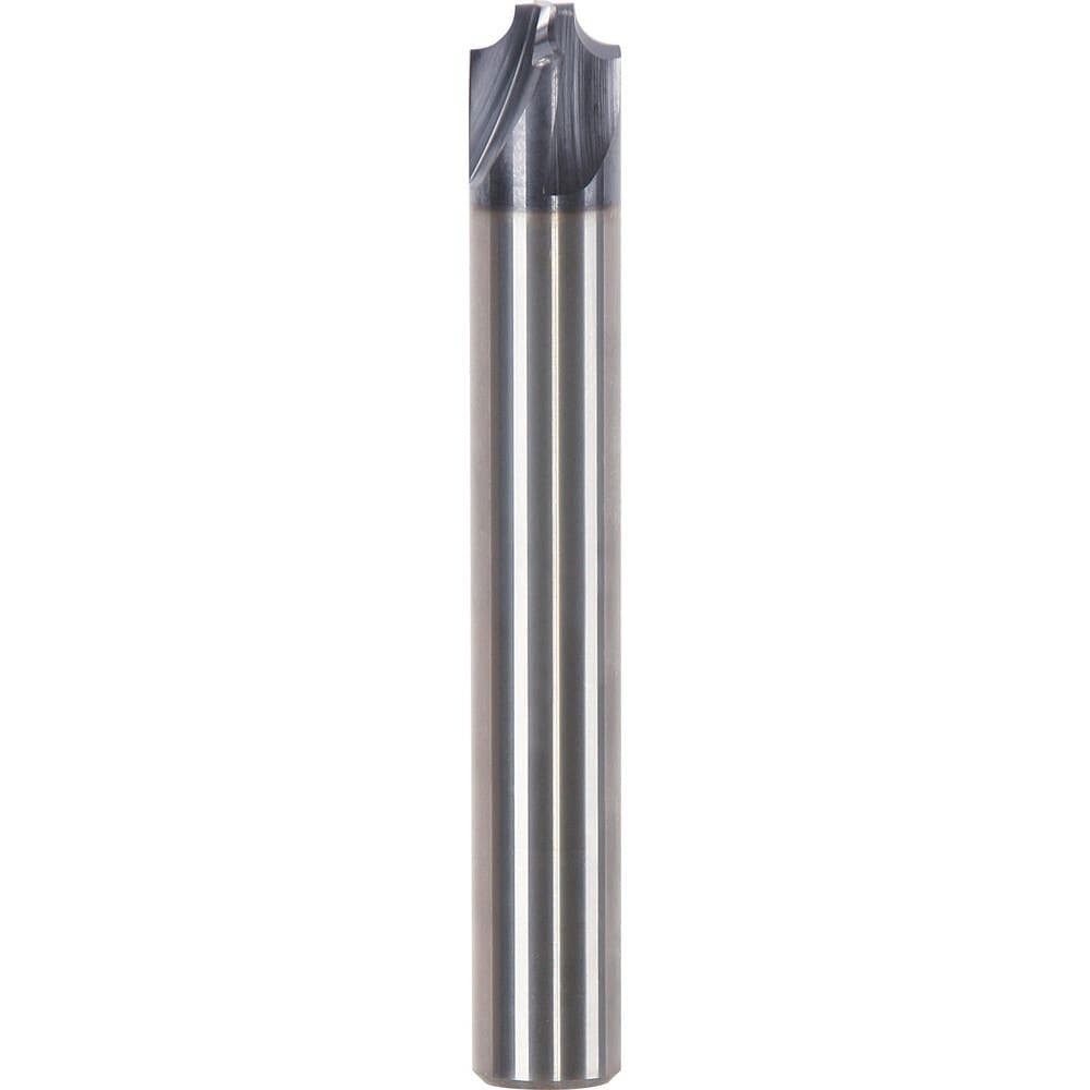 Corner Rounding End Mills; Number Of Flutes: 4 ; End Mill Material: Solid Carbide ; Shank Type: Straight ; Flute Type: Straight