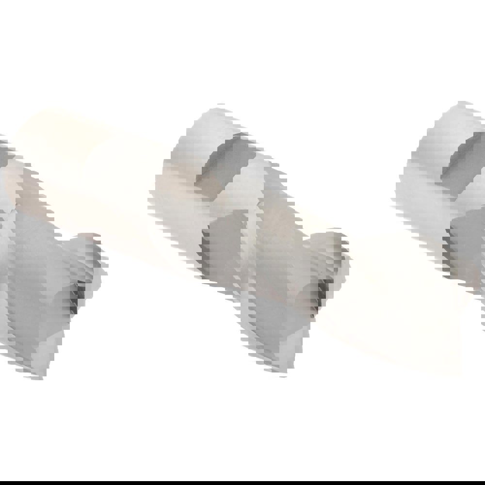 Square End Mill: 25/32'' Dia, 1-1/2'' LOC, 3/4'' Shank Dia, 3-1/2'' OAL, 2 Flutes, High Speed Steel