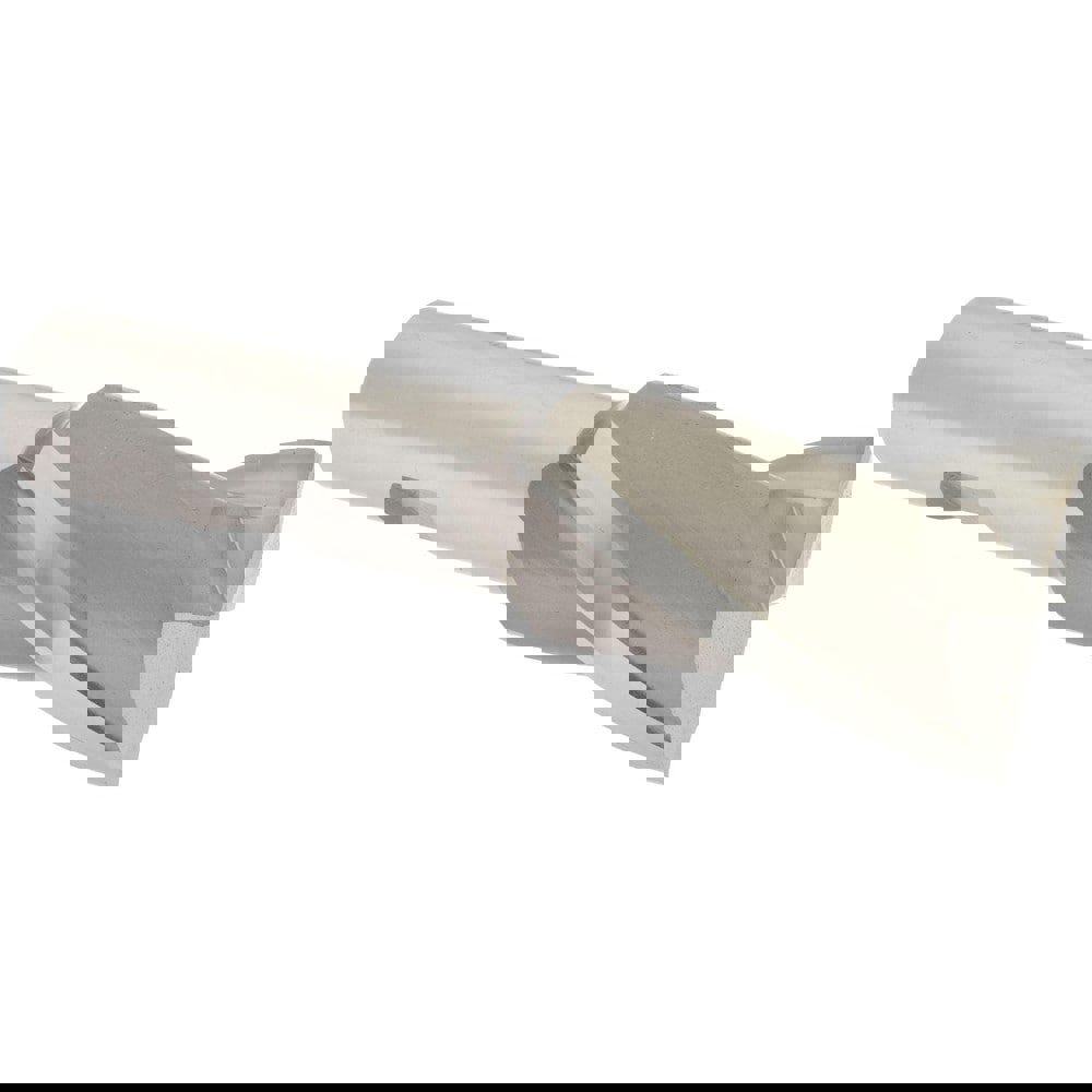 Square End Mill: 1'' Dia, 1-1/2'' LOC, 5/8'' Shank Dia, 3-5/8'' OAL, 2 Flutes, High Speed Steel