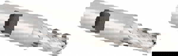 Square End Mill: 1/4'' Dia, 5/8'' LOC, 3/8'' Shank Dia, 2-1/2'' OAL, 4 Flutes, High Speed Steel