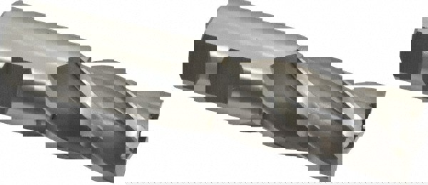 Square End Mill: 31/32'' Dia, 2'' LOC, 1'' Shank Dia, 4-1/2'' OAL, 4 Flutes, High Speed Steel