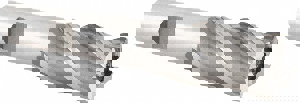 Square End Mill: 5/8'' Dia, 1-3/8'' LOC, 1/2'' Shank Dia, 3-3/8'' OAL, 4 Flutes, High Speed Steel