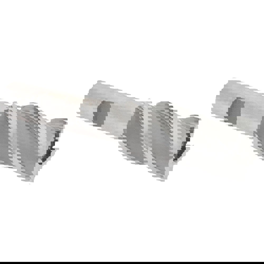 Square End Mill: 3/4'' Dia, 1-5/8'' LOC, 1/2'' Shank Dia, 3-5/8'' OAL, 4 Flutes, High Speed Steel