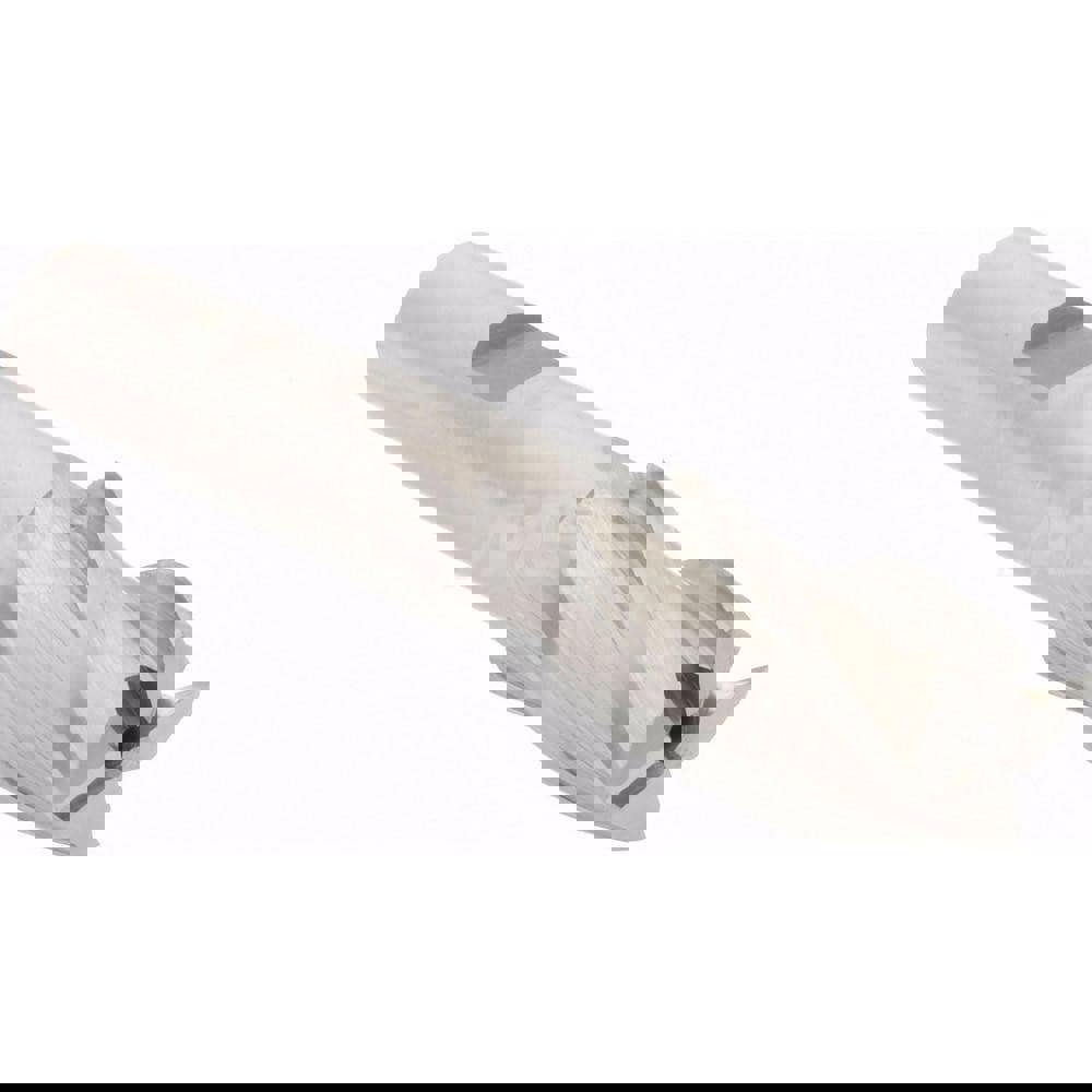 Square End Mill: 15/32'' Dia, 1'' LOC, 3/8'' Shank Dia, 2-11/16'' OAL, 4 Flutes, High Speed Steel