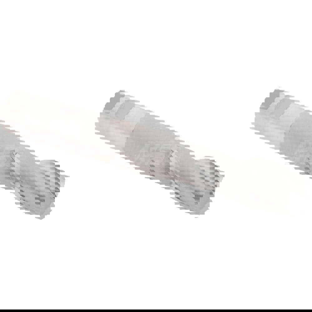 Square End Mill: 1'' Dia, 2-1/2'' LOC, 1'' Shank Dia, 7-1/4'' OAL, 2 Flutes, High Speed Steel