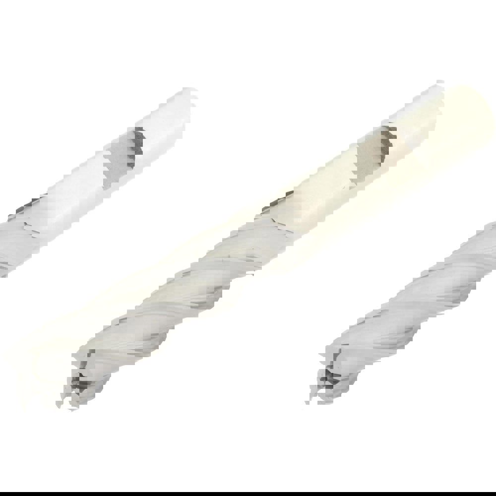 Square End Mill: 3/8'' Dia, 1-1/2'' LOC, 3/8'' Shank Dia, 3-1/4'' OAL, 4 Flutes, High Speed Steel