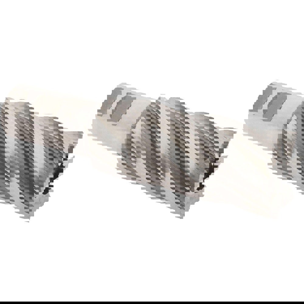 Square End Mill: 1-3/4'' Dia, 4'' LOC, 1-1/4'' Shank Dia, 6-1/2'' OAL, 6 Flutes, High Speed Steel