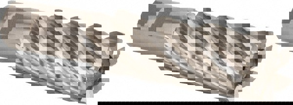 Square End Mill: 1-1/4'' Dia, 4'' LOC, 1'' Shank Dia, 6-1/2'' OAL, 6 Flutes, High Speed Steel