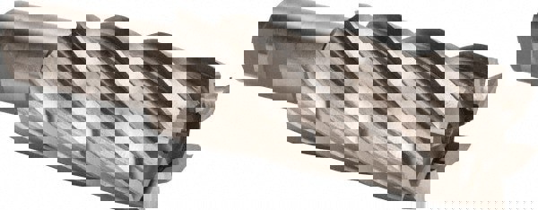 Square End Mill: 1-1/2'' Dia, 4'' LOC, 1'' Shank Dia, 6-1/2'' OAL, 6 Flutes, High Speed Steel