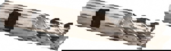 Square End Mill: 11/32'' Dia, 3/4'' LOC, 3/8'' Shank Dia, 2-1/2'' OAL, 4 Flutes, High Speed Steel