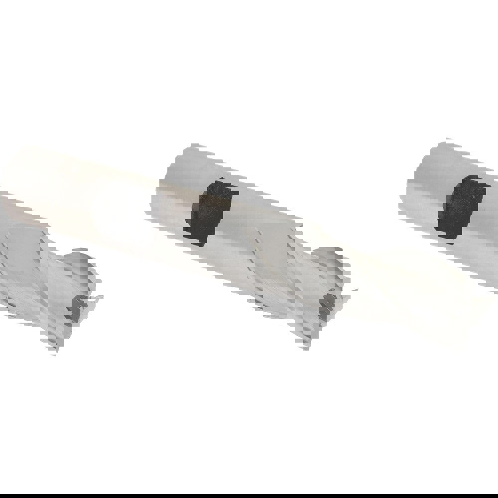 Square End Mill: 3/8'' Dia, 3/4'' LOC, 3/8'' Shank Dia, 2-1/2'' OAL, 3 Flutes, High Speed Steel