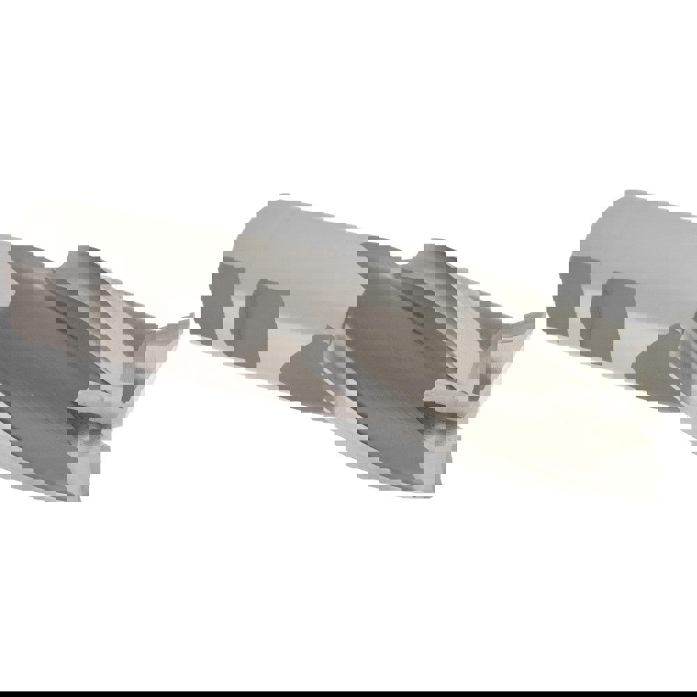 Square End Mill: 1-1/4'' Dia, 2'' LOC, 1'' Shank Dia, 4-1/2'' OAL, 3 Flutes, High Speed Steel