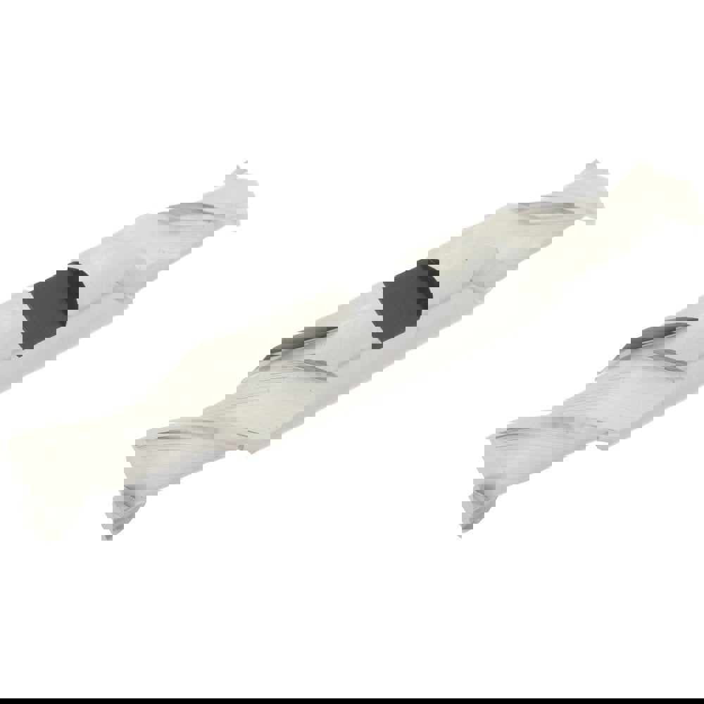 Square End Mill: 27/64'' Dia, 13/16'' LOC, 1/2'' Shank Dia, 3-3/4'' OAL, 2 Flutes, High Speed Steel