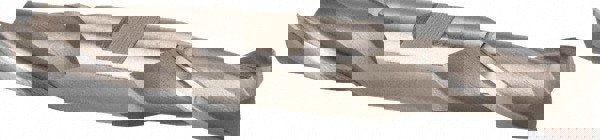 Square End Mill: 11/16'' Dia, 1-5/16'' LOC, 3/4'' Shank Dia, 5'' OAL, 2 Flutes, High Speed Steel